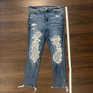 American Eagle Outfitters Distressed Denim Jeans